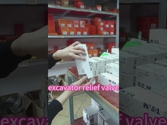 굴삭기 안전 밸브