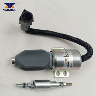 3354943 12V Fuel Shut Off Solenoid for 6CT 6BT Diesel Engine Excavator Construction Parts