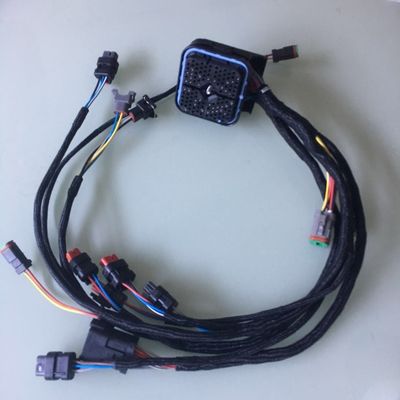 excavator parts  Direct injection fuse box assembly wiring harness 320C Insurance wire harness 186-4536